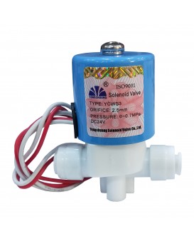 YONGCHAUNG Original Solenoid Valve Blue QC 24V(DC)- SV for Heavy Duty RO Models.